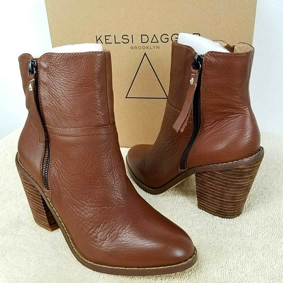 Anthropologie Shoes - NEW KELSI DAGGER Jetset Dual Zip Ankle Bootie 7.5M